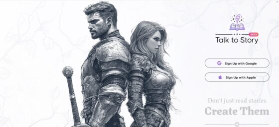 TalkToStory is now live to bring AI interactive story-telling experince to users.