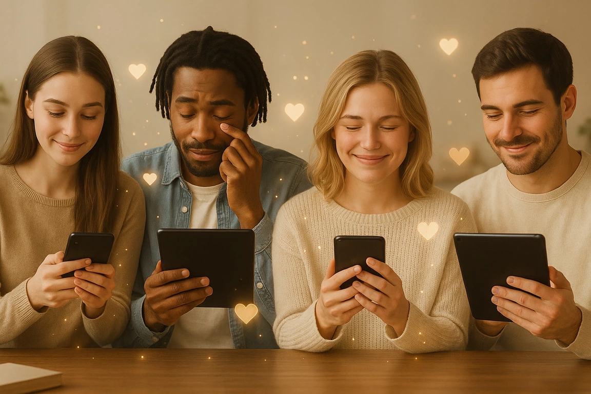 Each readers prefers their own type of a romance AI story, including AI romantasy.